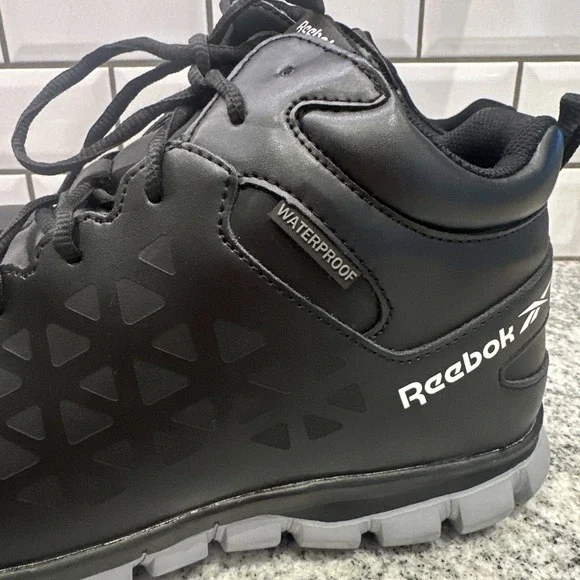 Reebok Sublite Cushion Mid Cut RB4144Shoes Men's‎ Work-boots 11.5 Wide Black